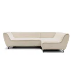Beige Sectional Sofa Cocoli with Bed