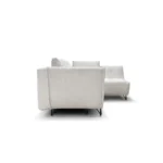 Beige Sectional Sofa Cocoli with Bed