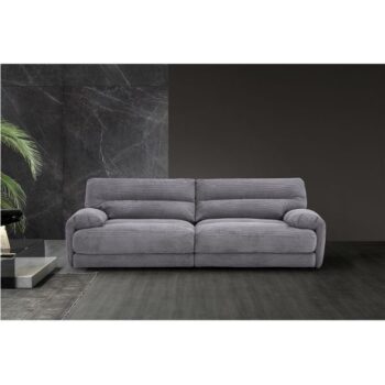 Gray Corduroy Sofa