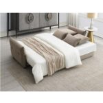 Beige Fabric Irina Sofa W/Sleeper LV03110 By ACME 20
