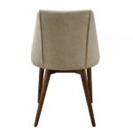 Beige Fabric & Walnut Finish Willene Side Chair DN03146 By ACME 18
