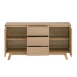 Oak Kasem Server DN02618 By ACME Servers Mobilia Cleopatra 13 Oak Kasem Server DN02618 By ACME 13