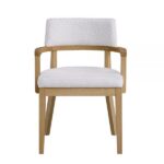 Gorge Fabric & Oak Finish Kasem Side Chair DN02616 By ACME 14