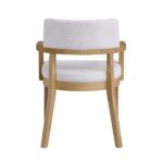 Gorge Fabric & Oak Finish Kasem Side Chair DN02616 By ACME 16