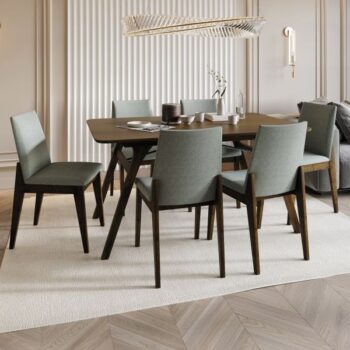 Walnut Kaela Dining Table DN02925 By ACME