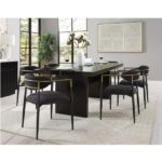 Black Jaramillo Dining Table DN02695 By ACME Luxury Dining Tables Mobilia Cleopatra 16 Black Jaramillo Dining Table DN02695 By ACME 16