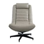 Twilight Leather Piran Accent Chair W/Swivel AC02584 By ACME Accent Chairs Mobilia Cleopatra 12 Twilight Leather Piran Accent Chair W/Swivel AC02584 By ACME 12