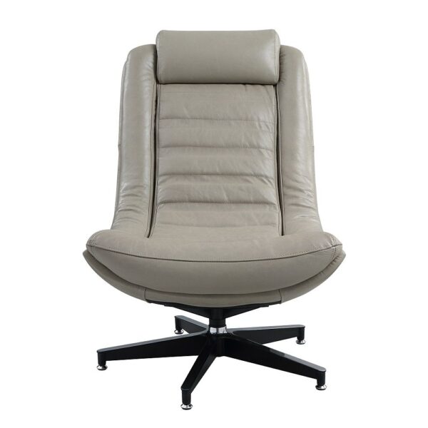 Twilight Leather Piran Accent Chair W/Swivel AC02584 By ACME 8