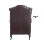 Vintage Brown Leather Pino Accent Chair AC02994 By ACME 16