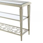 Silver Zaba End Table LV02786 By ACME End Tables Mobilia Cleopatra 8 Silver Zaba End Table LV02786 By ACME 8