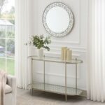 Silver Zaba Sofa Table LV02757 By ACME 9