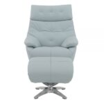 Babyblue Leather Janella Motion Accent Chair W/Swivel & Ottoman AC02990 By ACME Accent Chairs Mobilia Cleopatra 14 Babyblue Leather Janella Motion Accent Chair W/Swivel & Ottoman AC02990 By ACME 14