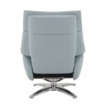 Babyblue Leather Janella Motion Accent Chair W/Swivel & Ottoman AC02990 By ACME Accent Chairs Mobilia Cleopatra 16 Babyblue Leather Janella Motion Accent Chair W/Swivel & Ottoman AC02990 By ACME 16