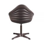 Ebony Leather Pipino Accent Chair W/Swivel AC02582 By ACME Accent Chairs Mobilia Cleopatra 16 Ebony Leather Pipino Accent Chair W/Swivel AC02582 By ACME 16