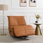 Orange Chenille Talmon Recliner W/Swivel LV03072 By ACME Recliners Mobilia Cleopatra 11 Orange Chenille Talmon Recliner W/Swivel LV03072 By ACME 11