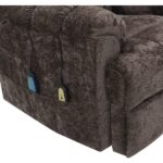 Brown Chenille Pacay Power Recliner W/Lift & Heating & Massage LV02998 By ACME Recliners Mobilia Cleopatra 32 Brown Chenille Pacay Power Recliner W/Lift & Heating & Massage LV02998 By ACME 32