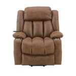 Brown Leather Aire Omarion Power Recliner W/Lift & Heating & Massage LV02997 By ACME Recliners Mobilia Cleopatra 26 Brown Leather Aire Omarion Power Recliner W/Lift & Heating & Massage LV02997 By ACME 26