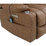 Brown Leather Aire Omarion Power Recliner W/Lift & Heating & Massage LV02997 By ACME Recliners Mobilia Cleopatra 32 Brown Leather Aire Omarion Power Recliner W/Lift & Heating & Massage LV02997 By ACME 32