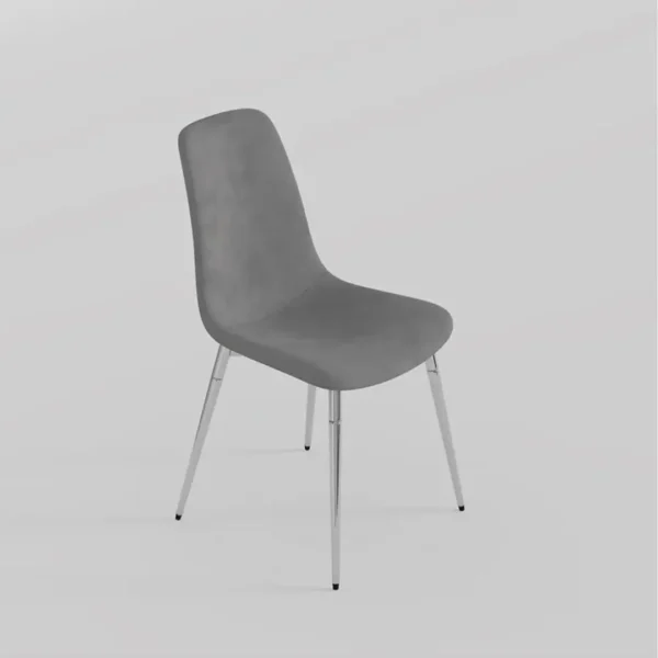 DT037S+DCK55S Glass Dining Table Set For 4 With Chairs By Artisan Furniture - Image 9