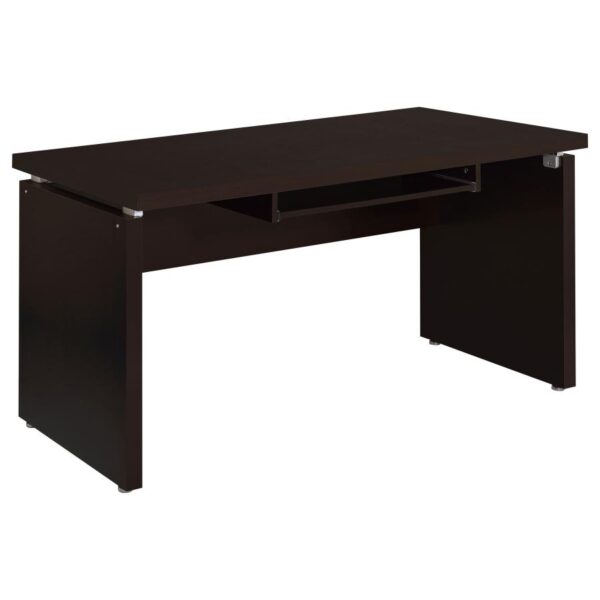 Skylar Computer Desk with Keyboard Drawer Cappuccino by Coaster Furniture 4