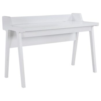 Paiter Writing Desk with Power Outlet White by Coaster Furniture