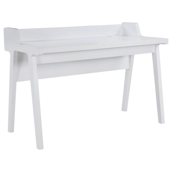 Paiter Writing Desk with Power Outlet White by Coaster Furniture 4
