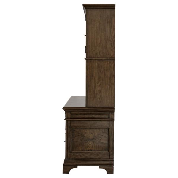 Hartshill Credenza with Hutch Burnished Oak 881283 By Coaster Furniture 17