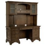 Hartshill Credenza with Hutch Burnished Oak 881283 By Coaster Furniture 22
