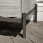 Gray Mia Entertainment Center By ESF Furniture - Image 4