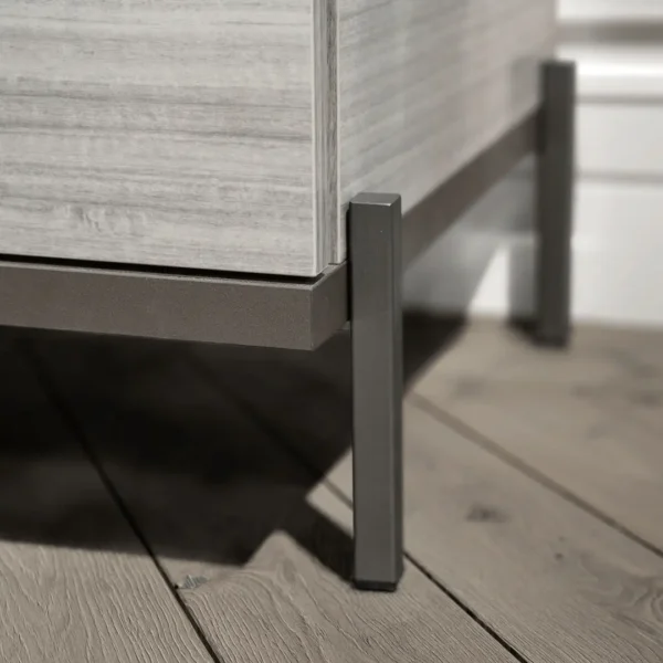 Gray Mia Entertainment Center By ESF Furniture - Image 4