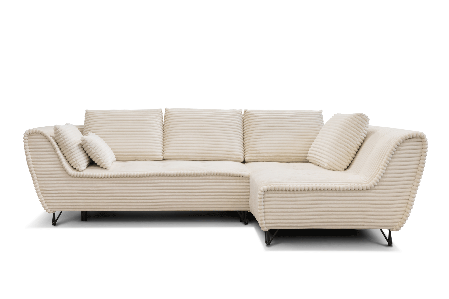 Pearl Fabric Cocoli Sectional w/Bed by ESF Furniture