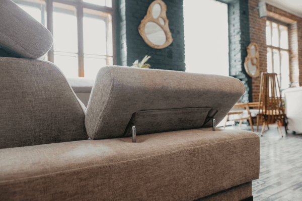 Light Gray Fabric Garda Sectional w/ Bed and Storage by ESF Furniture 16