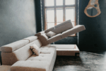 Light Gray Fabric Garda Sectional w/ Bed and Storage by ESF Furniture 25