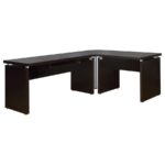 Skylar Extension Desk Cappuccino 800892 by Coaster Furniture Home Office Desks Mobilia Cleopatra 18 Skylar Extension Desk Cappuccino 800892 by Coaster Furniture 18