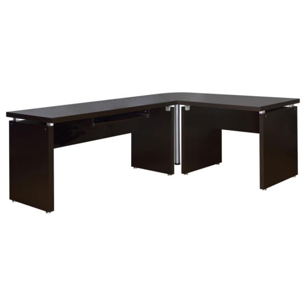 Skylar Extension Desk Cappuccino 800892 by Coaster Furniture 12