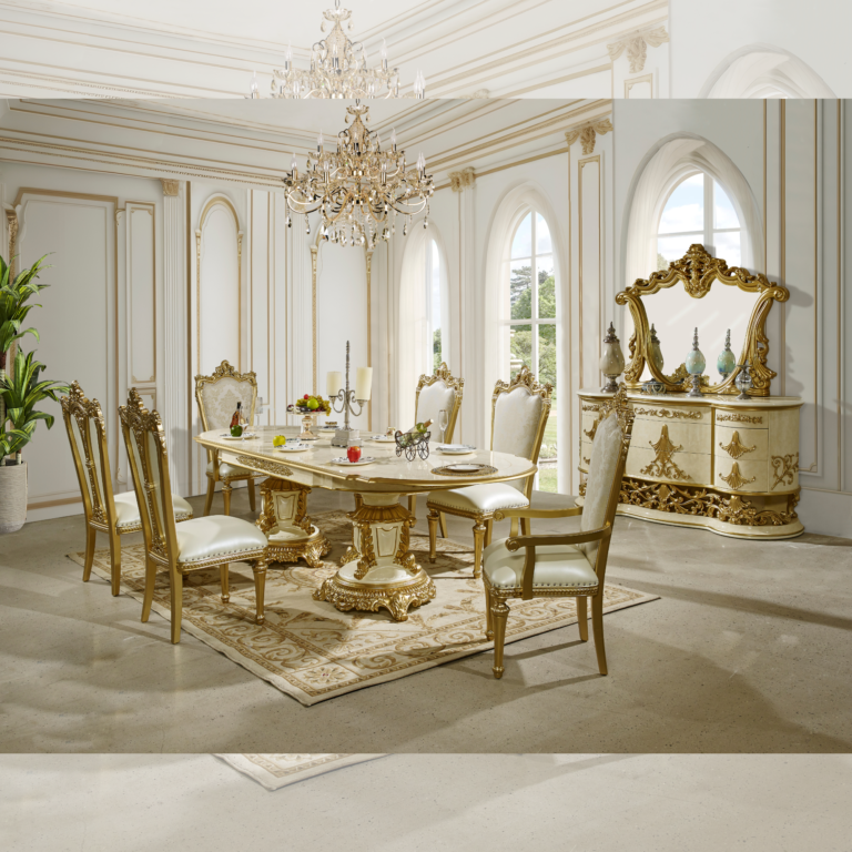 7Pc Dining Set HD-5133 By Homey Design