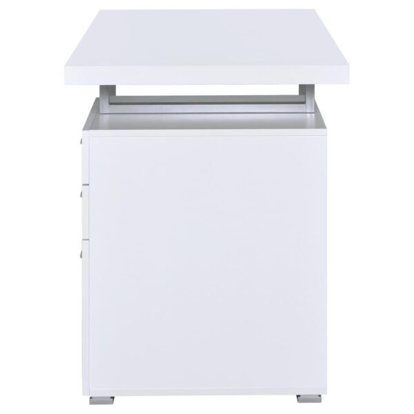 Brennan 3-drawer Office Desk White 800325 by Coaster Furniture 11