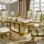 Victorian 7Pc Dining Room Set HD-5138 By Homey Design - Image 3