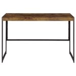 Estrella Writing Desk Antique Nutmeg and Gunmetal 800655 by Coaster Furniture 17