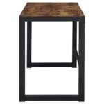 Estrella Writing Desk Antique Nutmeg and Gunmetal 800655 by Coaster Furniture 18
