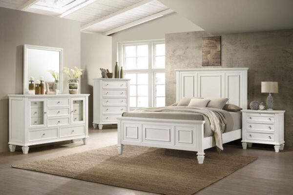 Sandy Beach 3-drawer Nightstand Cream White 201302 By Coaster Furniture 12