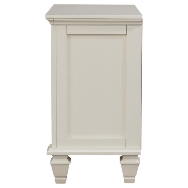 Sandy Beach 3-drawer Nightstand Cream White 201302 By Coaster Furniture 11