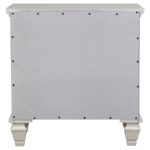 Sandy Beach 3-drawer Nightstand Cream White 201302 By Coaster Furniture Luxury Bedroom Nightstands Mobilia Cleopatra 19 Sandy Beach 3-drawer Nightstand Cream White 201302 By Coaster Furniture 19