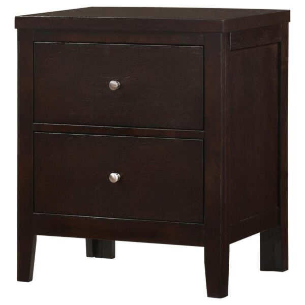 Carlton 2-drawer Rectangular Nightstand Cappuccino 202092 By Coaster Furniture 15