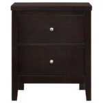 Carlton 2-drawer Rectangular Nightstand Cappuccino 202092 By Coaster Furniture 27