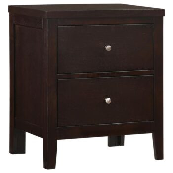 Carlton 2-drawer Rectangular Nightstand Cappuccino 202092 By Coaster Furniture