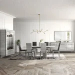 Gray Mia Dining Table