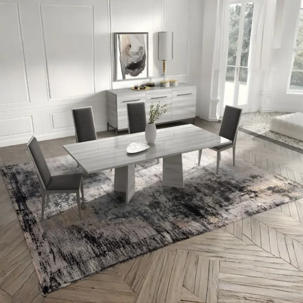 Gray Mia Dining Table