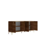 Tobacco Walnut Eva 4 Door Buffet