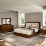 Tobacco Walnut Eva 4 Door Buffet